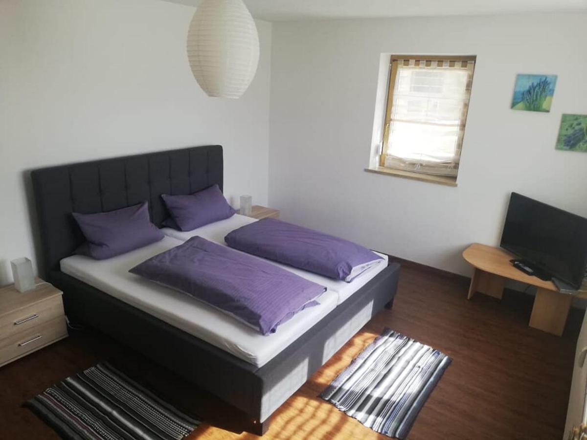 Ferienwohnung und Sommerhaus unter der Burg Falkenberg  Exterior foto