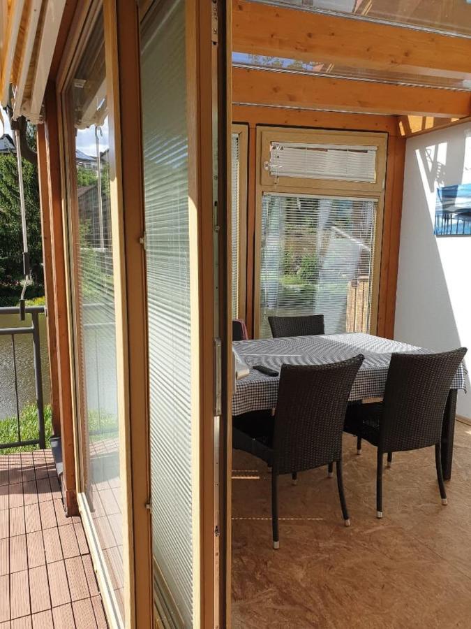 Ferienwohnung und Sommerhaus unter der Burg Falkenberg  Exterior foto