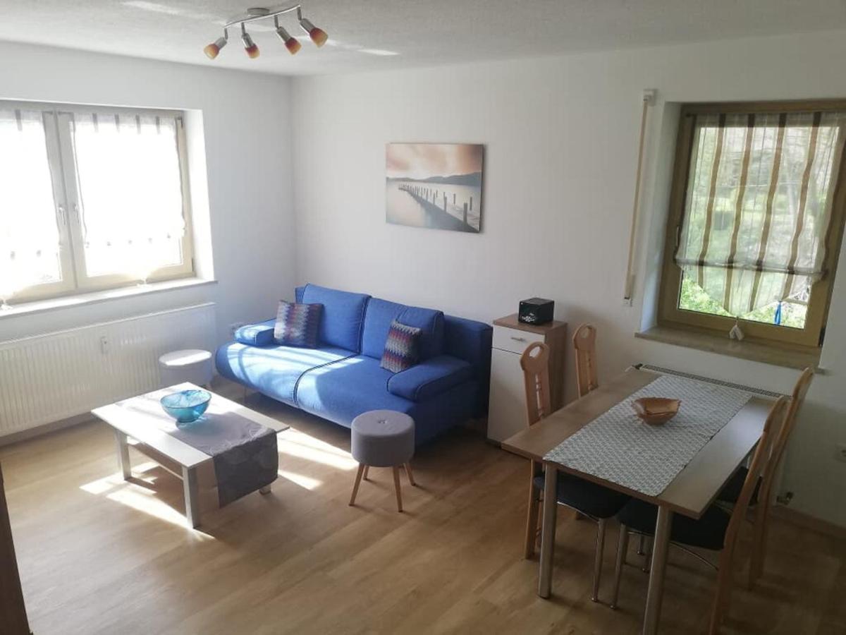Ferienwohnung und Sommerhaus unter der Burg Falkenberg  Exterior foto