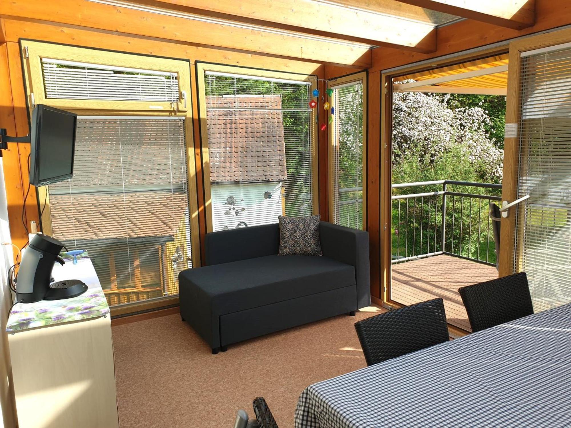 Ferienwohnung und Sommerhaus unter der Burg Falkenberg  Exterior foto